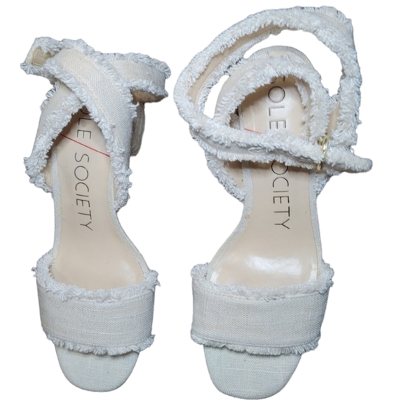 Sole Society Jordenya Espadrille Sandal  6M - Picture 1 of 10
